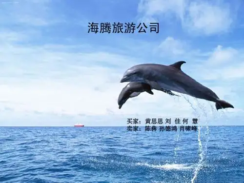 旅游公司PPT介绍