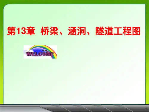 土木工程制图13 桥梁、涵洞、隧道工程图