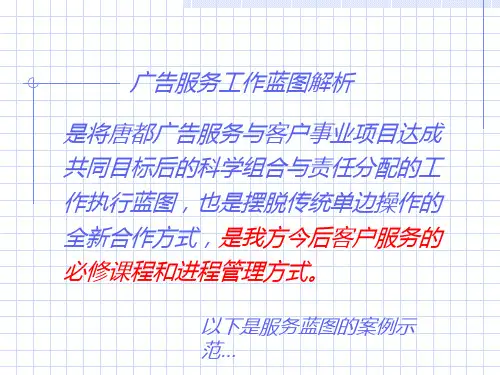 客户服务蓝图