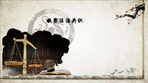 部编人教版初中九年级上册道德与法治《第四课建设法治国家：凝聚法治共识》优课ppt课件_0
