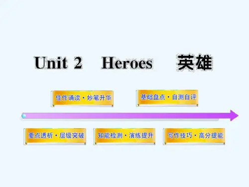 高中英语全程复习方略配套课件-Unit2《Heroes》-北师大版必修1