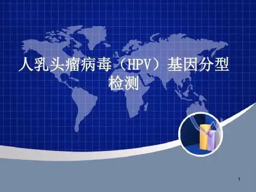 人乳头瘤病毒PPT医学课件