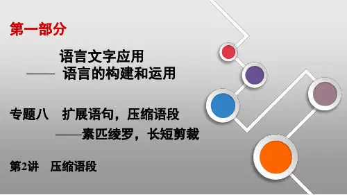 2020高考语文扩展语句压缩语段压缩语段.ppt