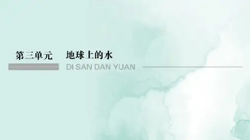 高三地理一轮复习精品课件：自然界的水循环和水资源的合理利用