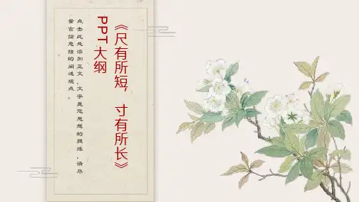 《尺有所短-寸有所长》