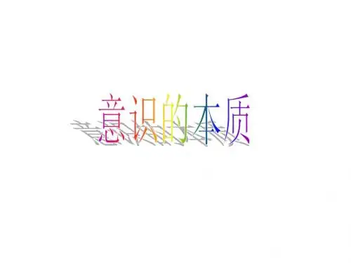 高二政治意识的本质(1)(201908)