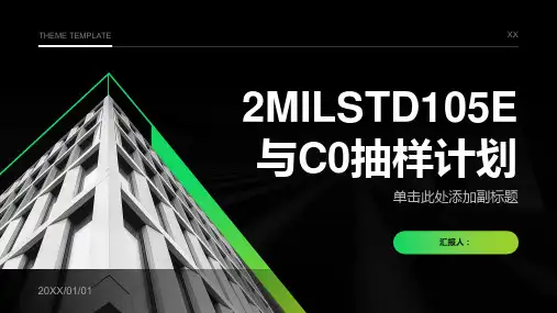 2MILSTD105E与C0抽样计划