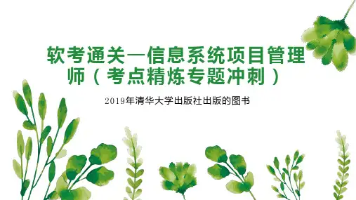 软考通关—信息系统项目管理师(考点精炼专题冲刺)