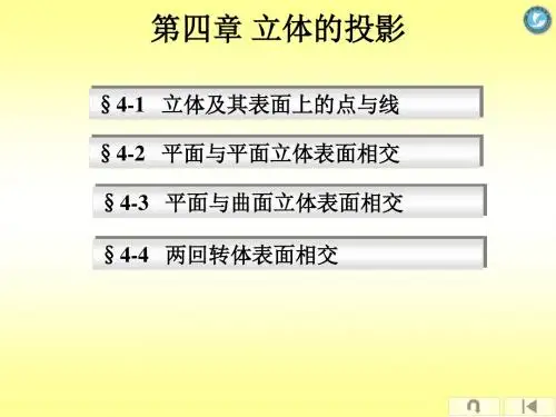 04 立体的投影解析