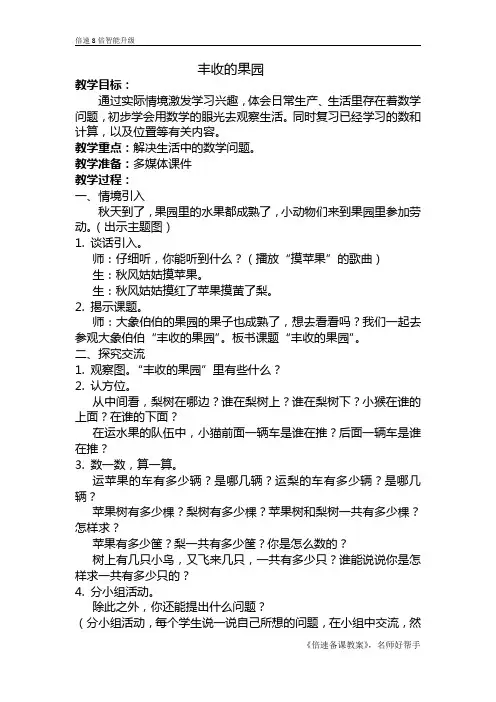 丰收的果园