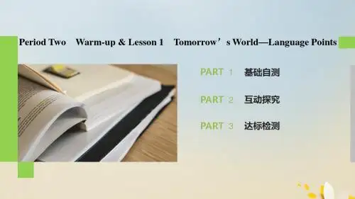 2019_2020学年高中英语Unit4CyberspacePeriodTwo课件北师大版必修2