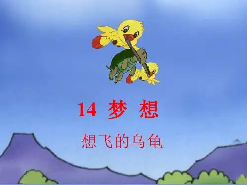 语文第二册《想飞的乌龟》精品课件