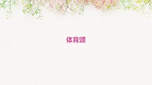 体育颂ppt课件