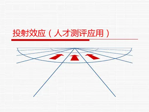 投射效应(人才测评应用).ppt