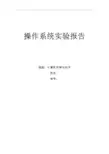 合肥工业大学操作系统实验报告