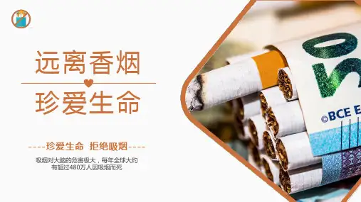 远离香烟珍爱生命主题班会