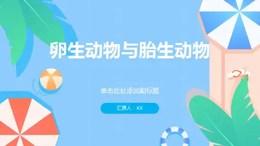 卵生动物与胎生动物