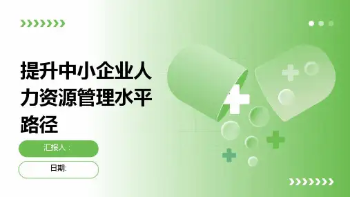 提升中小企业人力资源管理水平路径