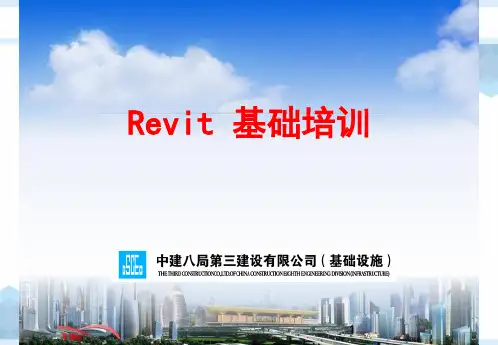Revit基础教程培训讲义