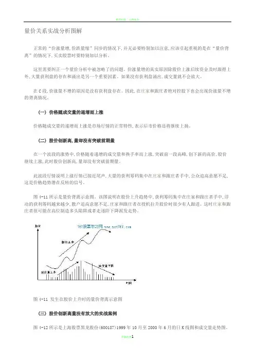 量价关系实战分析图解