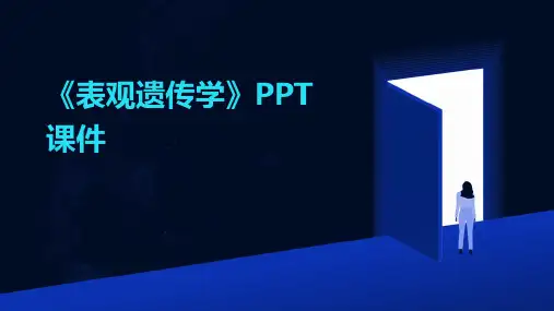 《表观遗传学》PPT课件
