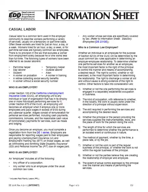 CASUALLABOR