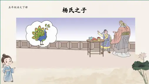 杨氏之子 公开课课件  PPT 