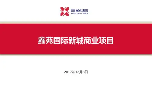 2017郑州鑫苑国际新城商业定位规划方案