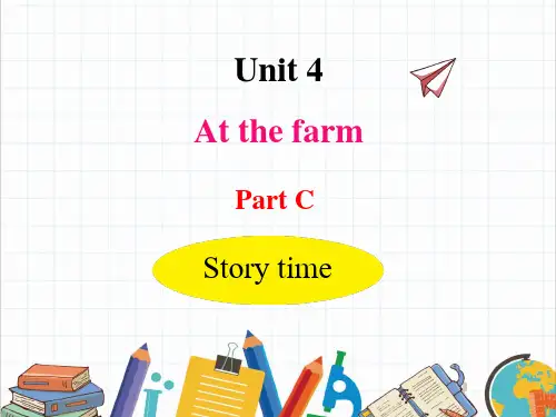 (新)人教PEP版四下U4-C Story time课件(推荐)