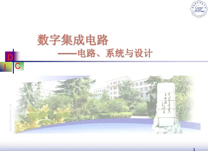 数字集成电路-概念