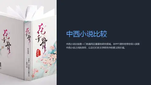 《中西小说比较》课件