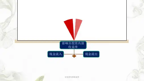 全投资内部收益率ppt课件