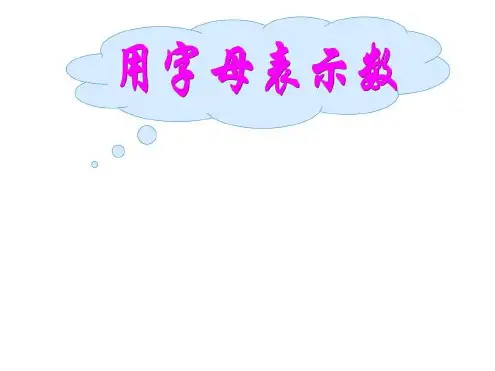 五年级数学用字母表示数3(20200806111018)
