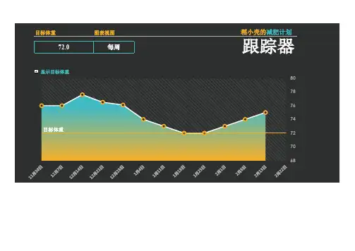 体重跟踪记录表