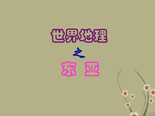 东亚概述