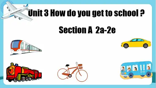 Unit3SectionA2a2e课件人教版七年级英语下册