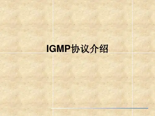IGMP协议介绍课件