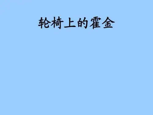 《轮椅上的霍金》