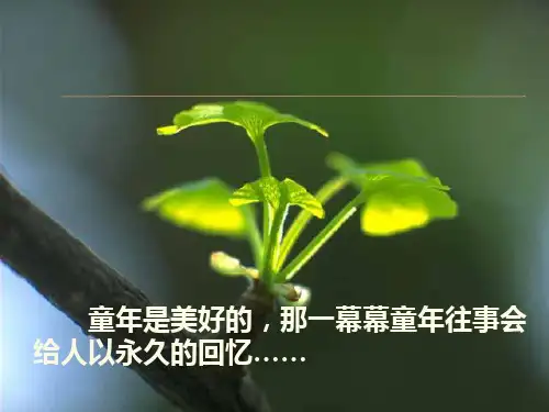 人教版小学语文五年级上册《桂花雨》PPT课件