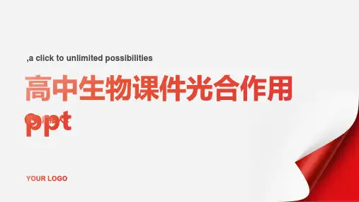 高中生物课件光合作用ppt