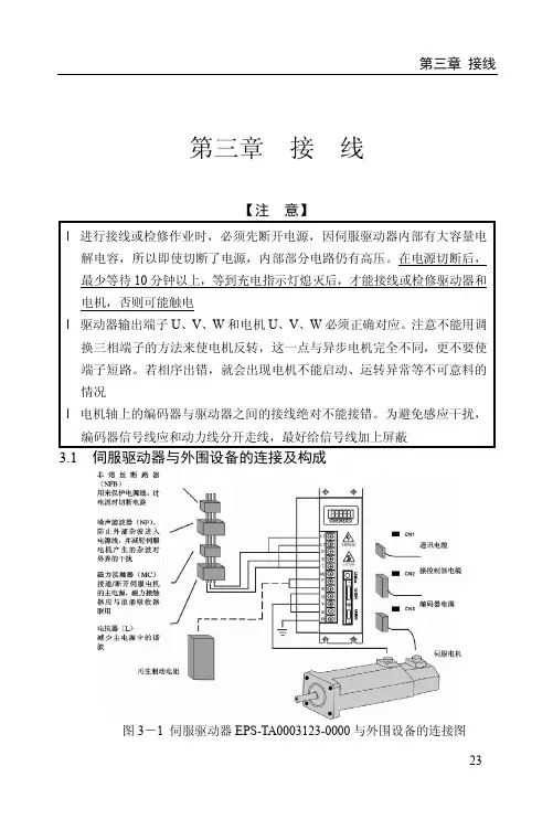 DORNA东菱伺服基础技术手册(中)