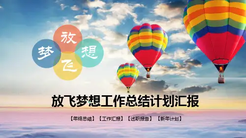 梦想起航工作总结计划汇报动态PPT模板