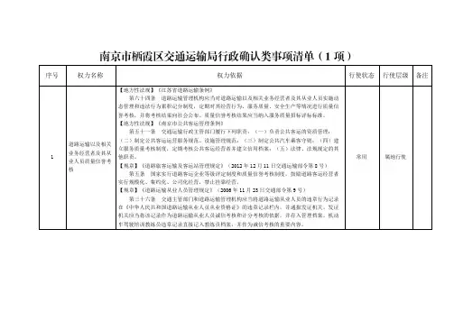 【地方性法规】《江苏省道路运输条例》