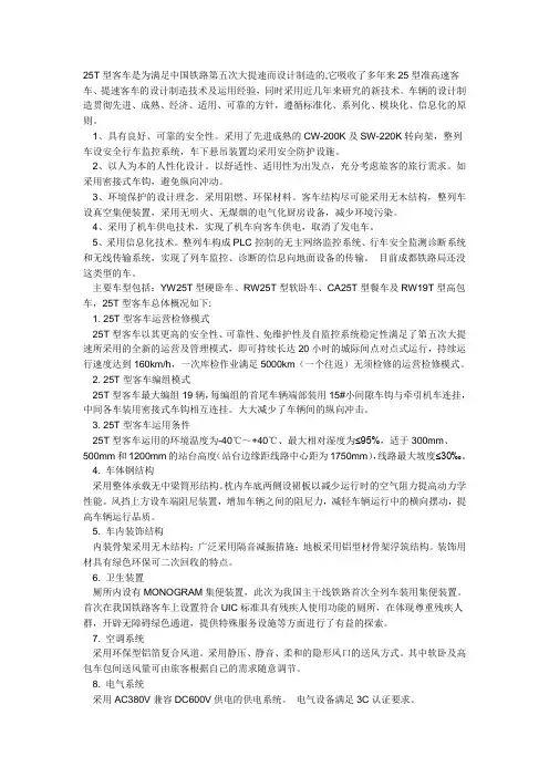 25T型客车
