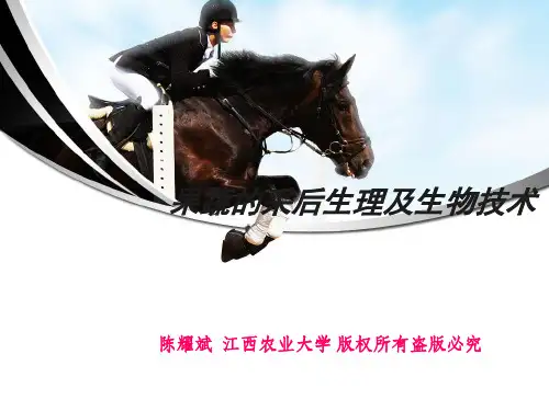 第二章果蔬的采后生理及生物技术