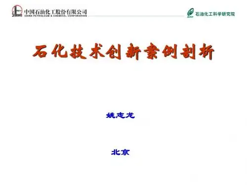 石化技术创新案例剖析2