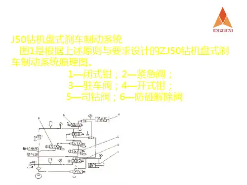 绞车制动系统