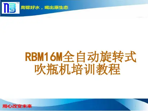 吹瓶机培训教程精选文档
