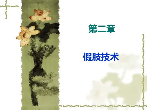 第二章假肢技术