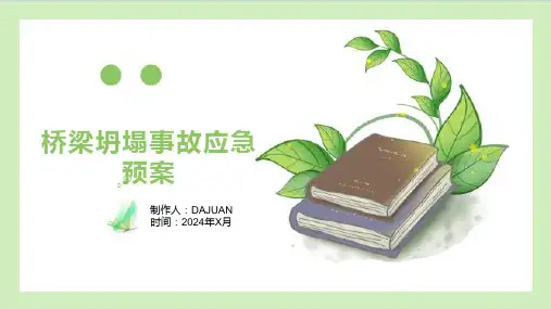 桥梁坍塌事故应急预案